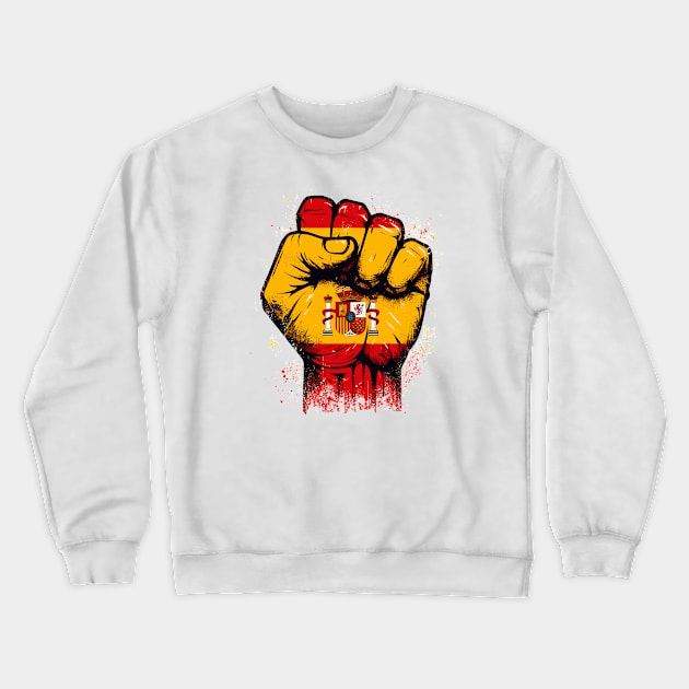 Spain Crewneck Sweatshirt by Vehicles-Art